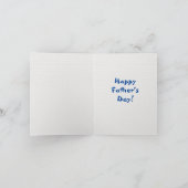 Custom Border Collie Vater Crazy Dog Vater Digital Karte (Innenseite)