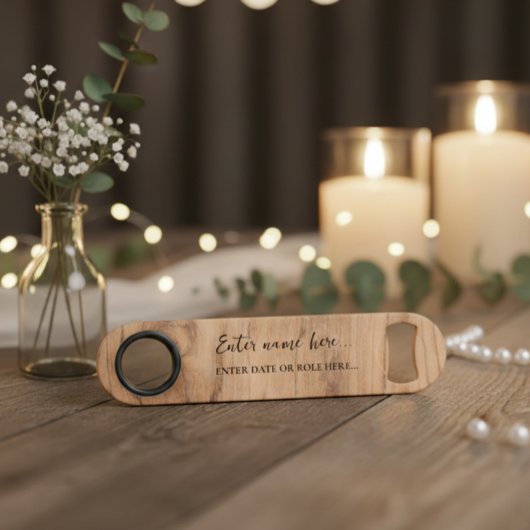 Custom Bottle Opener – Personalized with Name Speed Flaschenöffner