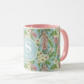 Custom Bottlebrush Country Garden Blue Tasse (VorderseiteRechts)