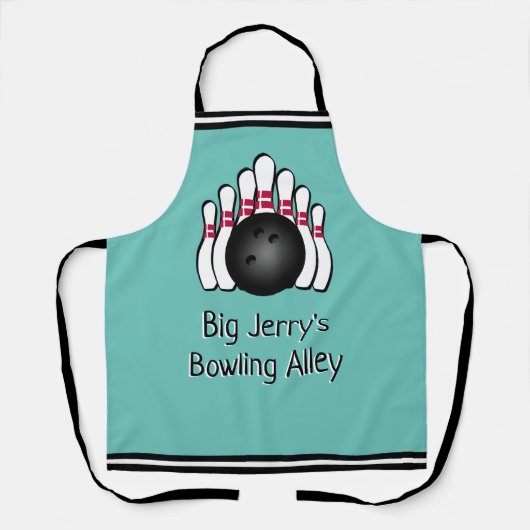 Custom Bowling Alley Schürze (Vorderseite)