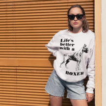 Custom Boxer Dog Zitat