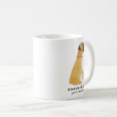 Custom Boxer Mom Mug, Personalized Boxer Dog mug Kaffeetasse (VorderseiteRechts)