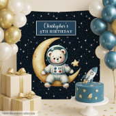 Custom Boy Birthday Tapestry mit Teddy Bar Wandteppich