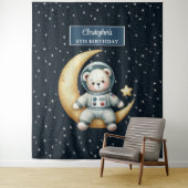 Custom Boy Birthday Tapestry mit Teddy Bar Wandteppich (Beispiel)