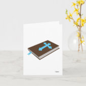 Custom Boy First Holy Communion Card Karte (Gelbe Blume)