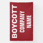 Custom Boycott Banner (Vertikal)