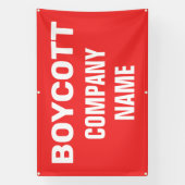 Custom Boycott Banner (Vertikal)