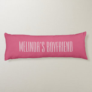 Custom Boyfriend Seitenschläferkissen