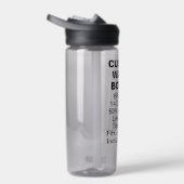 Custom BPA-Free Water Flasche 20oz CHARCOAL GRAY (Rechts)