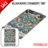 Custom Brand William Morris Birds Pattern Mini Klemmbrett