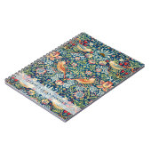 Custom Brand William Morris Birds Pattern Notizblock (Linke Seite)