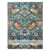 Custom Brand William Morris Birds Pattern Notizblock (Vorderseite)