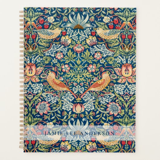 Custom Brand William Morris Birds Pattern Planer (Vorderseite)