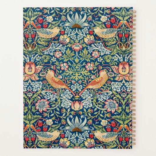 Custom Brand William Morris Birds Pattern Planer (Rückseite)