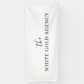 Custom Branded Company Logo Display Design Banner (Vertikal)