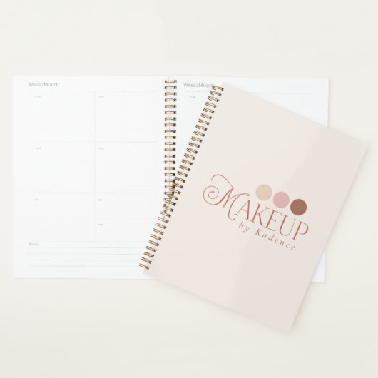 Custom Branded Makeup Artist Appointment Planner Planer (Anzeige)