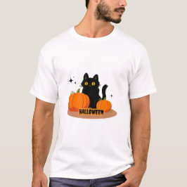 Custom Branded White Happy Halloween T Shirt