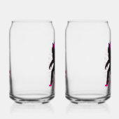 Custom Brautparty Fevor Chic Sassy Sasquatch Dosenglas (Rechts)