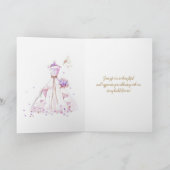 Custom Brautparty Hochzeitskleid Danke (Innenseite)