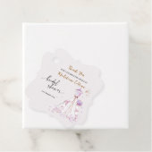 Custom Brautparty Hochzeitskleid Danke Geschenkanhänger (Beispiel)