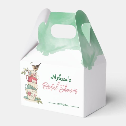 Custom Bridal Cups Brautparty Fevor Boxes Geschenkschachtel (Vorderseite)