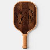 Custom Bridal Party Pickleball Schläger (Rückseite)