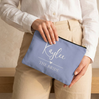 Custom Bridal Shower Favor Pouch, Future Mrs Gift Zubehörtasche