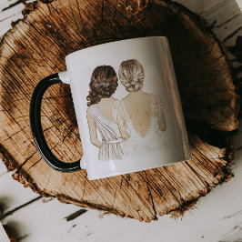 Custom Bridal Wedding Tasse | Tasse für benutzerde