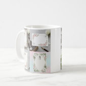 Custom Bride and Groom Illustration Kaffeetasse (Vorderseite Links)