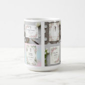 Custom Bride and Groom Illustration Kaffeetasse (Mittel)