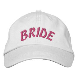 Custom Bride Baseball Cap Personalisiert bestickt Bestickte Baseballkappe