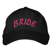 Custom Bride Personalized Embroidered Bestickte Baseballkappe (Vorderseite)