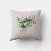 Custom Bridesmaid Brautparty gibt Grünflächen Kissen (Rückseite)