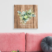 Custom Bridesmaid Brautparty gibt Grünflächen Leinwanddruck (Insitu (Wohnzimmer))