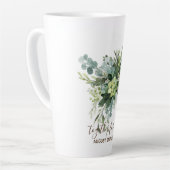 Custom Bridesmaid Brautparty gibt Grünflächen Milchtasse (Linke Ecke)