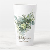 Custom Bridesmaid Brautparty gibt Grünflächen Milchtasse (Vorderseite)