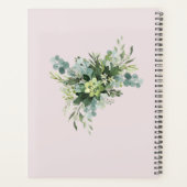 Custom Bridesmaid Brautparty gibt Grünflächen Planer (Rückseite)