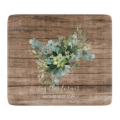 Custom Bridesmaid Brautparty gibt Grünflächen Schneidebrett (Vorderseite)