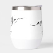 Custom Bridesmaid Bride Elegante Script Kalligraph (Links)