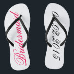 Custom Bridesmaid fügen Sie Ihre eigene Hochzeitst Badesandalen<br><div class="desc">Custom Bridesmaid Flip Flops - Fügen Sie Ihr eigenes Hochzeitstermin niedlich anpassbare Brautmädchen Geschenk.</div>