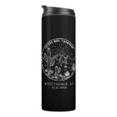 Custom Bridesmaid Gift Wüste Junggeselinnen-Abschi Thermosbecher (Nach rechts gedreht)