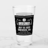 Custom Bridesmaid Glas (Vorderseite)