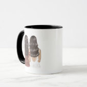 Custom Bridesmaid Tasse | Tasse für benutzerdefini (Vorderseite Links)