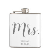 Custom Bridge Script White Flachmann (Vorderseite)