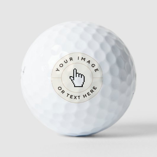 Custom - Bridgestone e6 Golf Balls Golfball (Vorderseite)