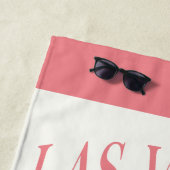 Custom Brie und Bridesmaid Las Vegas Bachelorette Strandtuch (Beispiel)
