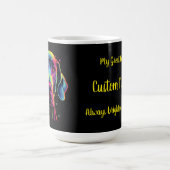 Custom Bright Cfarben Great Dane Kaffeetasse (Mittel)