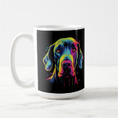 Custom Bright Cfarben Great Dane Kaffeetasse (Links)