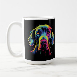 Custom Bright Cfarben Great Dane Kaffeetasse