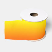 Custom Bright Orange Ombre Ripsband (Spule)